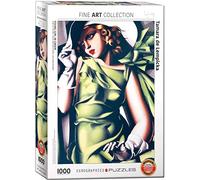 Young Girl in Green by Tamara de Lempicka 1000-Piece Puzzle