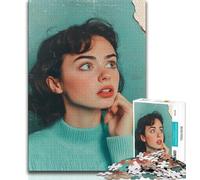 Young Girls Jigsaw Puzzles for Adults 2000 Piece Puzzle,Challenging To Complete But Fun And Humorous Birthday Present,Gifts,Wall Art 70x100cm