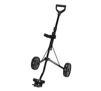 Young Gun Golf Kids Adjustable Golf Trolley for Junior Golfers 3-14 Years Old Black/Black