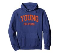 Young High School HS Chicago IL Retro Sports Pullover Hoodie
