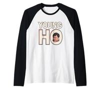 Young Ho - A Very Funny Portrait - LOL Graphic Raglan Baseball Tee