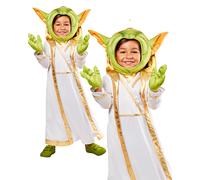 Young Jedi Adventures Master Yoda Star Wars Fancy Dress Costume Kids