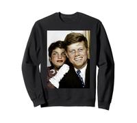 Young JFK John F Kennedy and Jackie Kennedy 35th President Sweatshirt