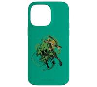 Young Justice Artemis Splatter Art With Icon Case for iPhone 14 Pro Max