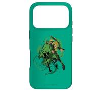 Young Justice Artemis Splatter Art With Icon Case for iPhone 17 Pro
