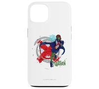Young Justice Miss Martian Splattered Logo Case for iPhone 13