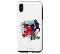 Young Justice Miss Martian Splattered Logo Case for iPhone XS Max