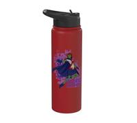 Young Justice Miss Martian with Logo Stainless Steel Insulated Water Bottle