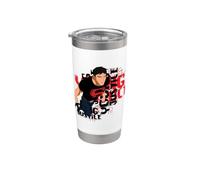 Young Justice Superboy with Logo Stainless Steel Insulated Tumbler