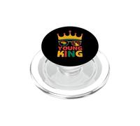 Young King African American Black History Juneteenth PopSockets PopGrip for MagSafe