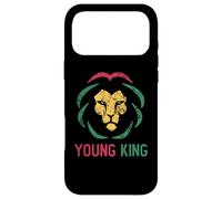 Young King African Lion Boy Black History Month African Boys Case for iPhone 17 Pro Max
