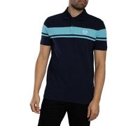 Sergio Tacchini Young Line Men's Polo Shirt in Sea Blue/Baltic Sea, Maritime Blue/Baltic Sea, S