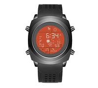 Young Men Watches Calendar Strap Watch Gift Scale Roman Fashion Men's Classic Dial Creative Men's Watch Rose Ladies Watch (Orange, One Size)