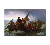 Young N Refined George Washington's Crossing of The Delaware River Large Size high qulity Print Home Decor Reproduction (18x24)