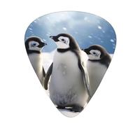 Young Penguins With Snow High-Quality, Wear-Resistant And Tough Guitar Picks Give You A Different Musical Experience