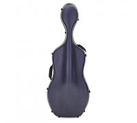 Young Polycarbonate Cello Case Brushed Blue