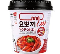Young Poong Yopokki Spicy Topokki Rice Cake Cup, Halal 120g (1 pack)