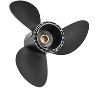 YOUNG PROPS 11 3/4 x 17 Replace OEM#176422 Aluminum Outboard Boat Propeller for BRP,Johnson,Evinrude OMC SternDrive 40-75HP 13 Spline Tooth 11.75dia x 17 Pitch Boat Propeller RH