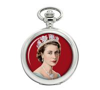 Young Queen Elizabeth II Pocket Watch