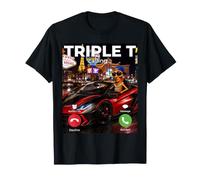 Young Rich Triple T Tung Sahur Flexing Luxury Vegas Night T-Shirt