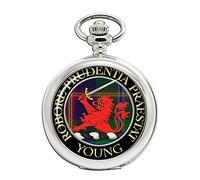 Young Scottish Clan Crest Full Hunter Pocket Watch