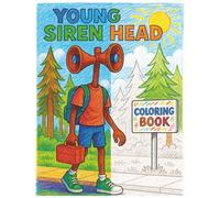 Young Siren Head Coloring Book