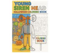 Young Siren Head Coloring Book - Halloween Edition