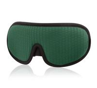 YOUNG WIND Blackout Sleep Mask with Adjustable Velcro Strap,3D Eye Mask is Breathable Notch Design,Portable Eye Mask for Sleeping Blackout Suitable for Travelling,Flying,Night's Sleep-Green