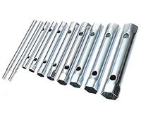 Young Wolf 10Pcs Plumber Back Nut Spark Plug Spanner Duel-Ended Wrench Socket Set 6-22mm