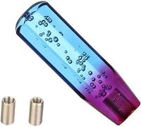 Young Wolf 15cm Manual Diamond Crystal Bubble Styling Gear Shift Knob Blue Purple Color