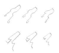 Young Wolf 24pcs H1 H3 H4 H7 Headlight Bulb Retaining Spring Clips for Low Beam Headlight Bulb Holder Clips Retainer Pins Bracket Full Set