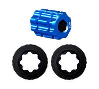 Young Wolf 2X Bicycle Crank Adjusting Caps with Tool Compatible With Deore/XT/SLX/XTR105/UT/DA M20 Crankset Cover Screws Nuts Crankcover Bolt Set