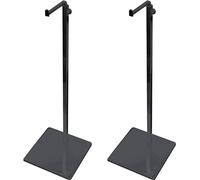 Young Wolf 2X Metal Adjustable Height Handbag Stand Purses Wig Jewelry Bags Handbag Display Stand Holder (Black)