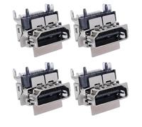 Young Wolf 4 Pcs HDMI Port Socket Compatible with Xbox One S Only HDMI Port Socket Plug Jack Interface Connector Replacement