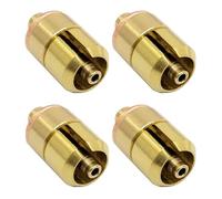 Young Wolf 4 Set Olive Bicycle Disc Brake Cable Kit, Copper Material, Compatible with Hope Brake Hoses, Easy to Install, 4 Sets (1 Bike Olive, 1 Connection Insert, 1 Washer) per Package