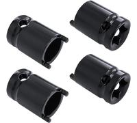 Young Wolf 4X 1/2 Angle Grinder Wrench Socket Metal Angle Grinder Pressure Plate Removal Sleeve Power Tool Accessories for Auto Repair Household Maintenance