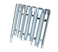 Young Wolf 7Pcs Plumber Back Nut Tap Spark Plug Spanner Duel-Ended Wrench Socket Set 8-19mm