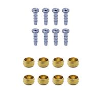 Young Wolf 8 Set Bicycle Olive and Connector Insert Fit for MTB Hydraulic Disk Brake Hose Set (BH90)