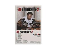 YoungBoy Never Broke Again Al YoungBoy 2Waterproof And Stain Resistant Decorative Paintings Living Room Bedroom, Office Hanging Paintings Free Framing High-definition Posters Creative Home DecorUnfram
