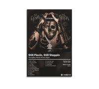 YoungBoy Never Broke Again Print Album Cover Signed Limited , Music Album Cover ,Pop Hip Hop Rap Singer Star Music Poster Aesthetic Canvas Wall Art for Girl And Boy Teens Dorm Decor 20x30inch(50x75cm)