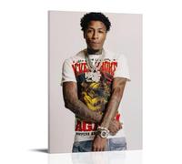 YoungBoy Never Broke AgainWaterproof And Stain Resistant Decorative Paintings Living Room Bedroom, Office Hanging Paintings Free Framing High-definition Posters Creative Home DecorFrame-style16x24inch