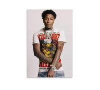 YoungBoy Never Broke AgainWaterproof And Stain Resistant Decorative Paintings Living Room Bedroom, Office Hanging Paintings Free Framing High-definition Posters Creative Home DecorUnframe-style20x30in