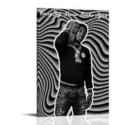 YoungBoy Never Broke AgainWaterproof Posters Wall Art Posters Waterproof Home Printing Moisture-proof Easy to Install And Fade ResistantFrame-style16x24inch(40x60cm)