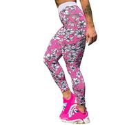 YOUNGC Fleece Lined Yoga Pants Women Tall Women's Yoga Athletic Printed Running Leggings Fitness Pants Fashion Sports Workout Yoga Pants Wide Waist Yoga Pants Pink