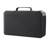 YOUNGCOL Colored Pencil Case Holder Large Capacity Color pencil organizer Storage (Black, 300 Capacity)