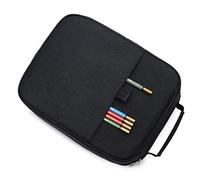 YOUNGCOL Colored Pencil Organizer Case Holds 150 Pencils or 100 Gel Pens Large Capacity Slots Pencil Holder (Black)