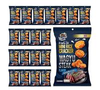Younger Farm Wagyu SteaK 20 Pack - Made from 100% Thai Sticky Rice, Gluten Free, Halal Certified