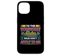 Youngest Sister Rules Don't Apply To Me Sibling Partner Look Case for iPhone 13