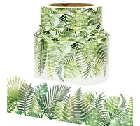 Youngever 16M Bulletin Board Borders Confetti Border for Classroom Decoration, Tropical Theme Design Straight Border Trim