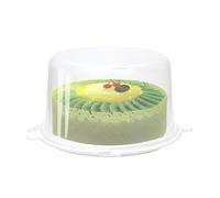 Youngever Plastic Cake Carrier, Clear Cake Container, 30CM Cake Carrier with Lid, Cake Storage, Cake Keeper